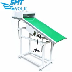 WAVE SOLDER OUTPUT CONVEYOR WITH COOLING